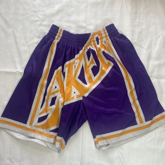 NBA Other - Vintage 90s Los Angeles Lakers Mens Size Small Embroidered Basketball Shorts NBA